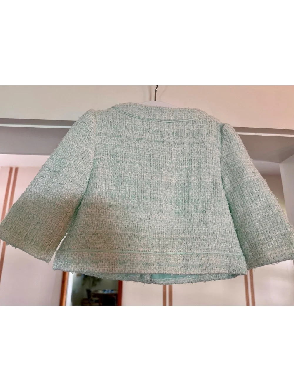 Janie and Jack Boucle Jacket and Shorts Sz 2T EUC